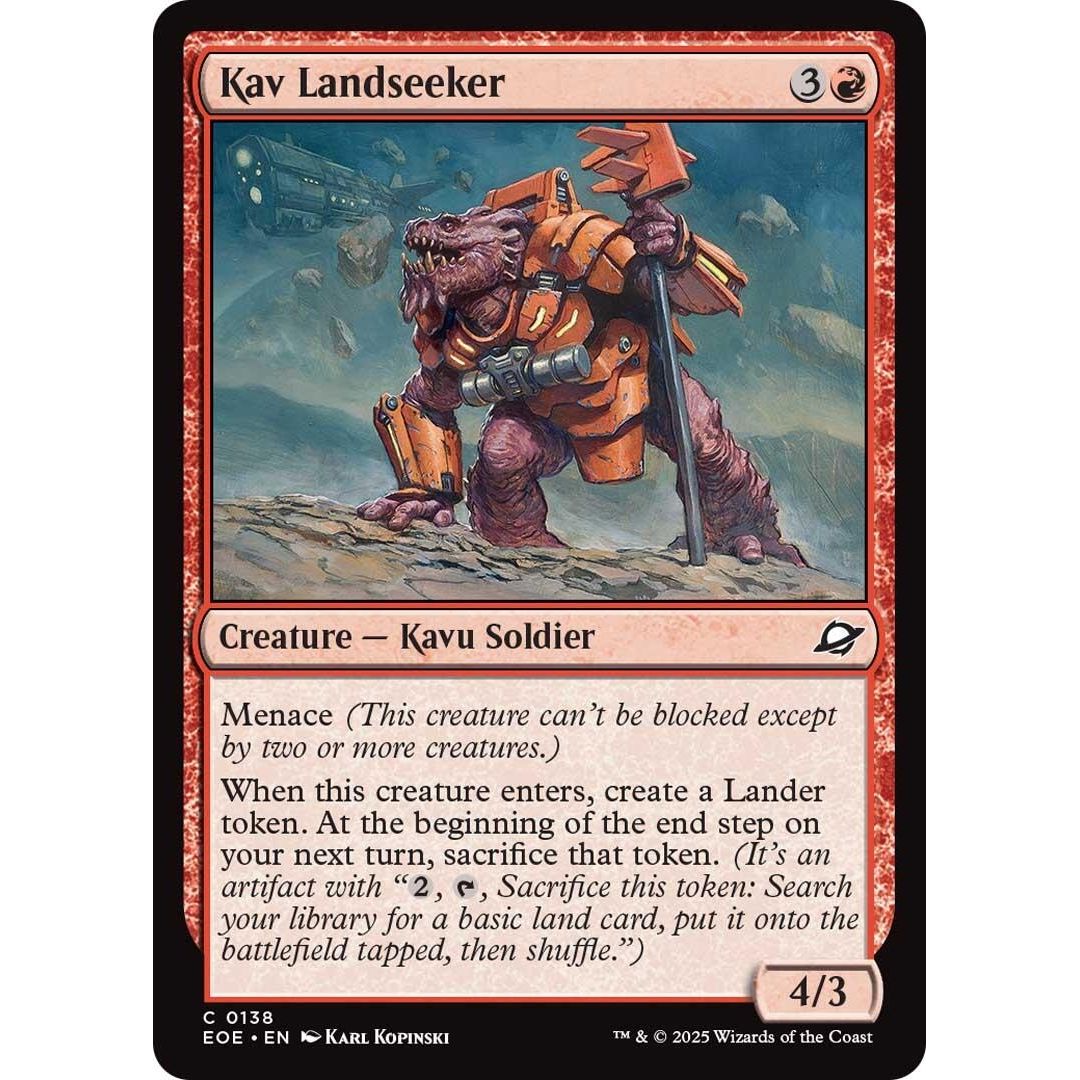 Image for Kav Landseeker (138) (EOE) - Magic: The Gathering