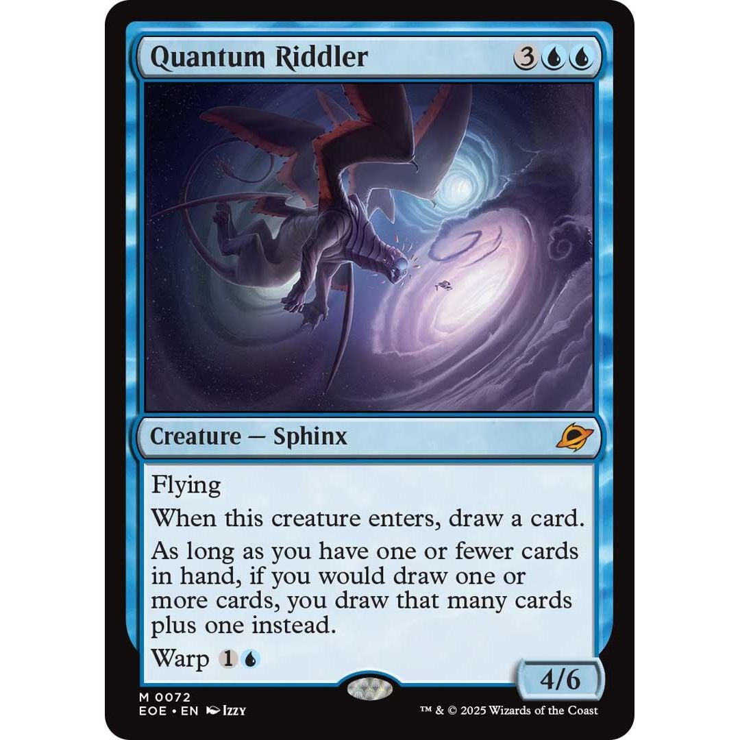 Image for Quantum Riddler (72) (EOE) - Magic: The Gathering