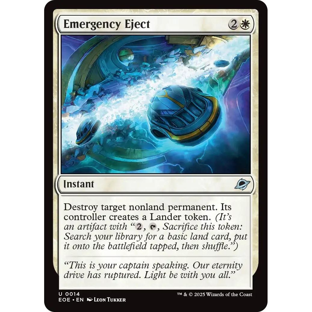 Image for Emergency Eject (14) (EOE) - Magic: The Gathering