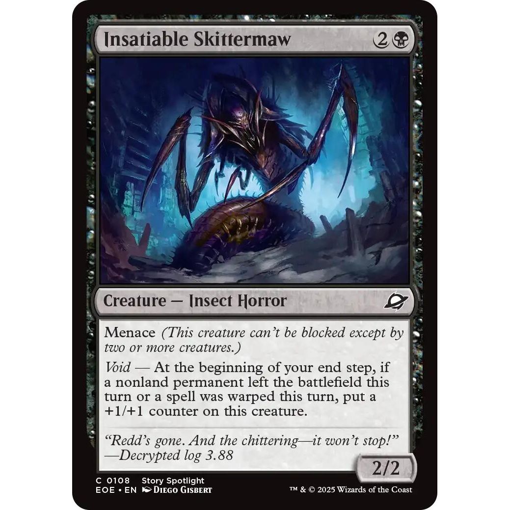 Image for Insatiable Skittermaw (108) (EOE) - Magic: The Gathering