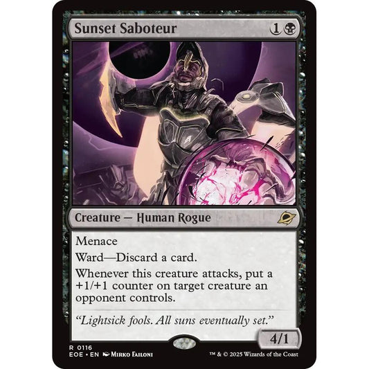 Image for Sunset Saboteur (116) (EOE) - Magic: The Gathering