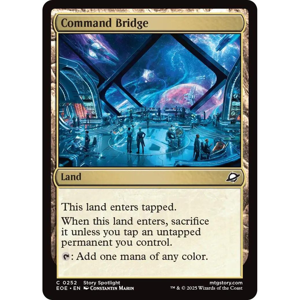Image for Command Bridge (252) (EOE) - Magic: The Gathering
