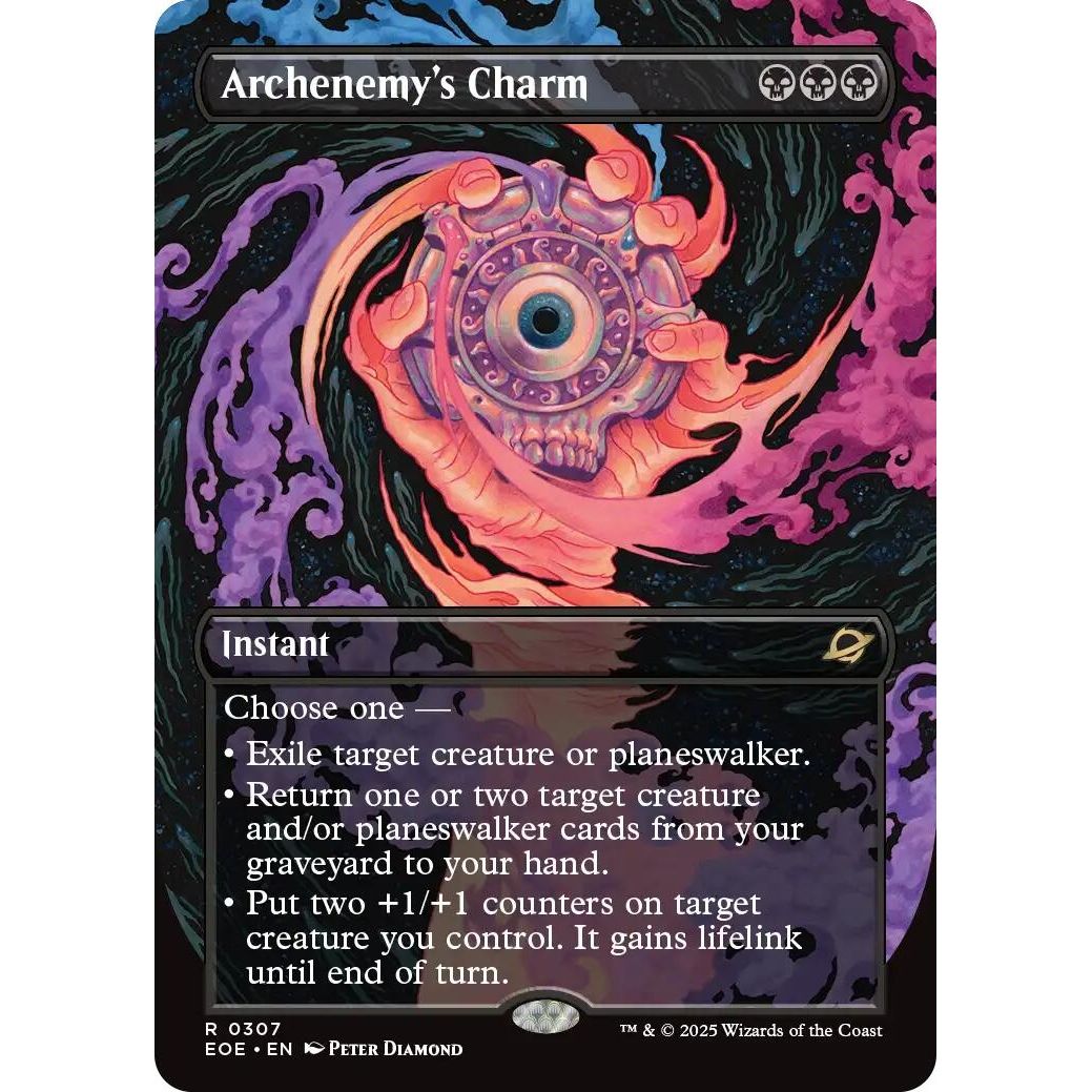 Image for Archenemy's Charm (Borderless) (307) (EOE) - Magic: The Gathering