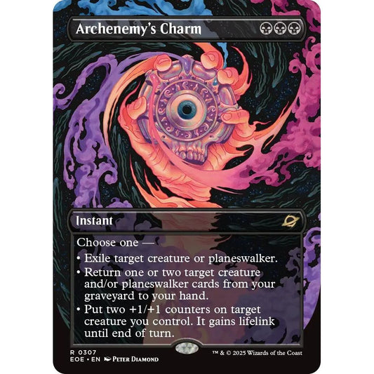 Image for Archenemy's Charm (Borderless) (307) (EOE) - Magic: The Gathering