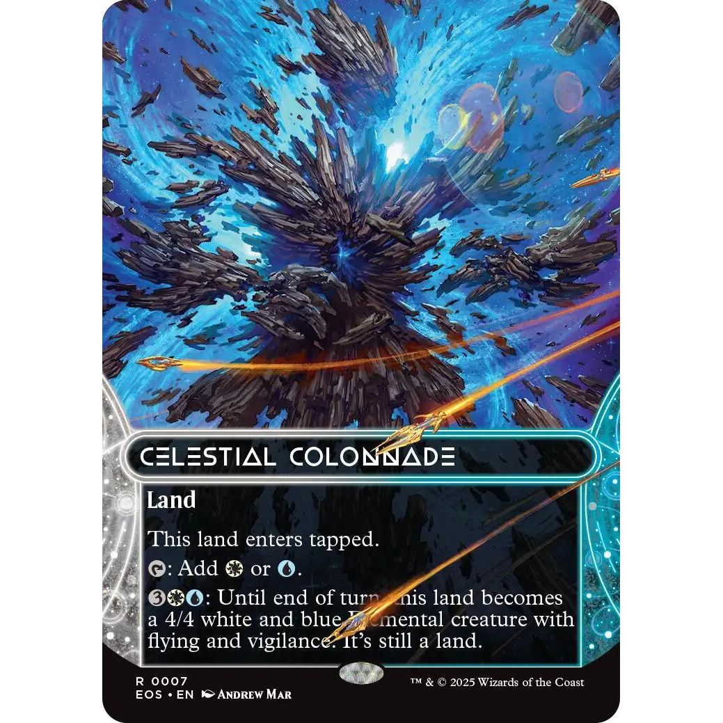 Image for Celestial Colonnade (0007) (Borderless) (7) (EOS) - Magic: The Gathering