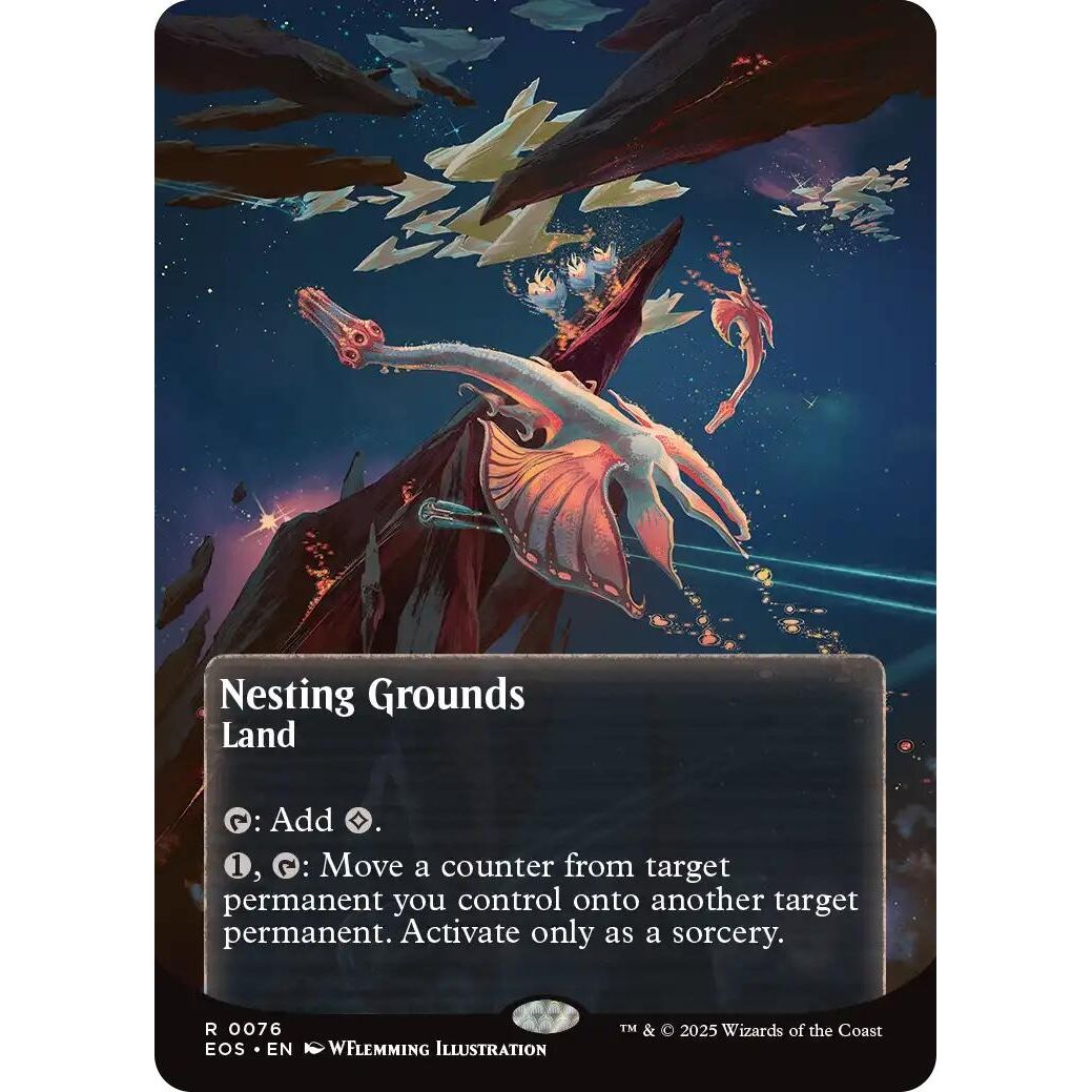 Image for Nesting Grounds (0076) (Borderless) (76) (EOS) - Magic: The Gathering