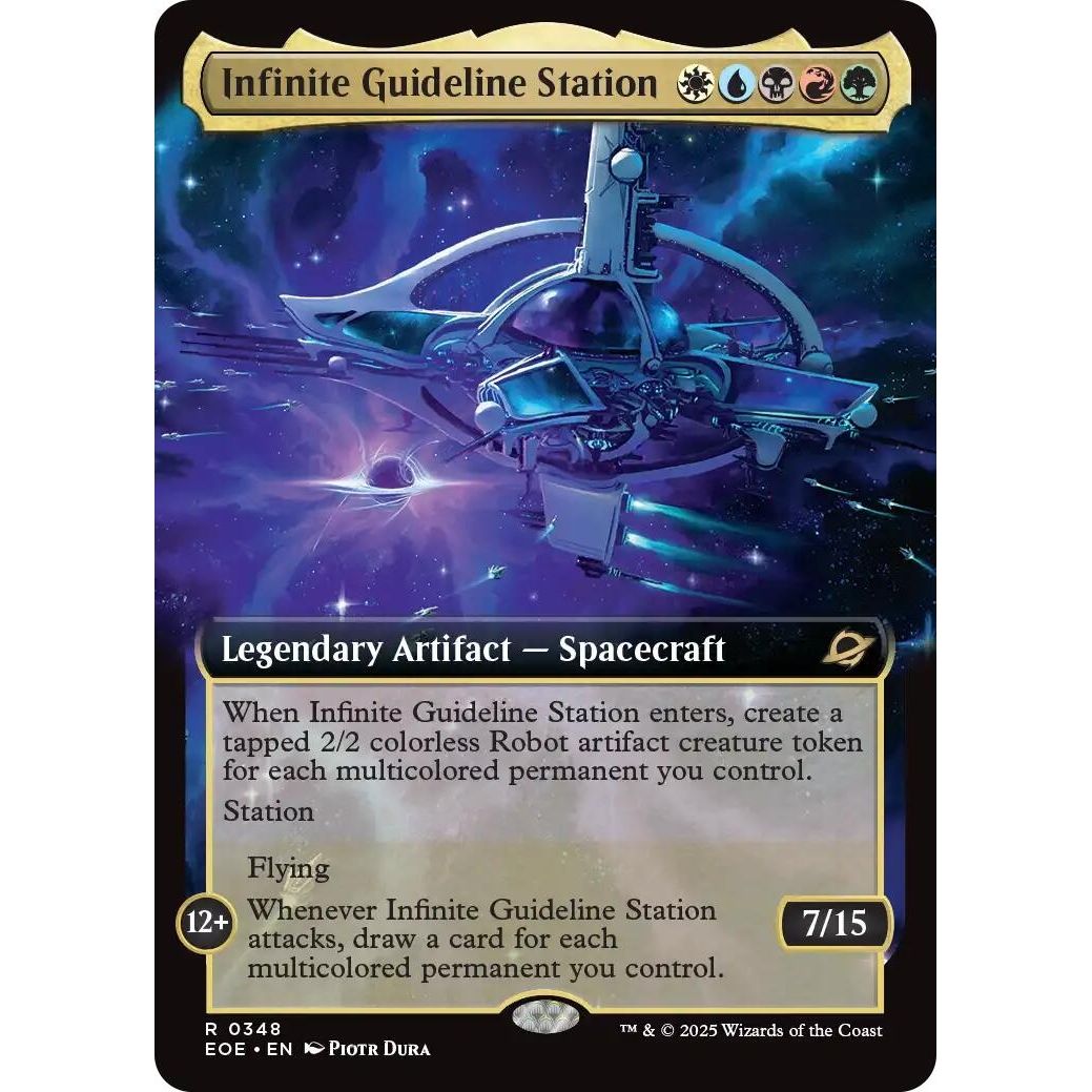 Image for Infinite Guideline Station (Extended Art) (348) (EOE) - Magic: The Gathering