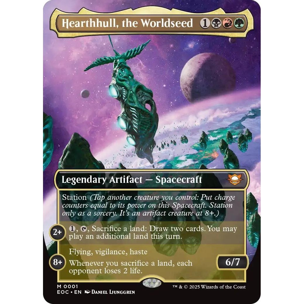 Image for Hearthhull, the Worldseed (Borderless) (1) (EOC) - Magic: The Gathering