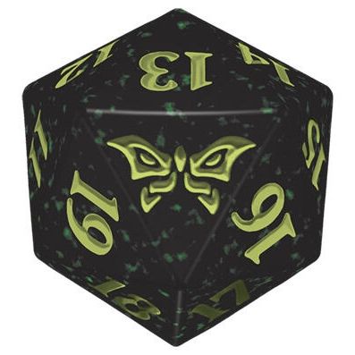 Image for Duskmourn: House of Horror Prerelease Spindown Life Counter (Green) - Life Counters