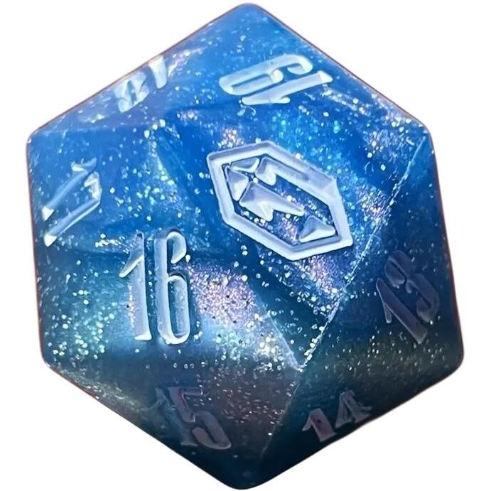 Image for Magic: The Gathering FINAL FANTASY Oversized D20 Crystal Spindown Die - Life Counters