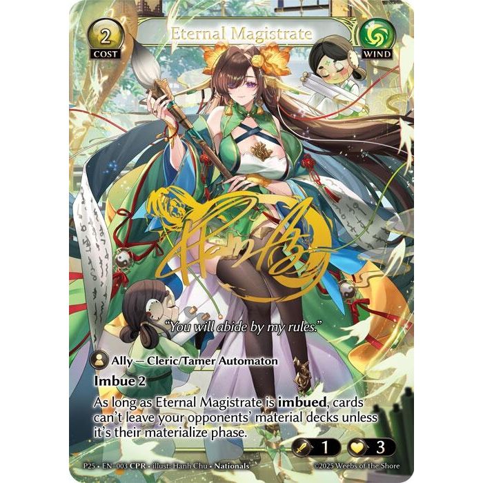 Image for Eternal Magistrate (003) (P) - Grand Archive TCG