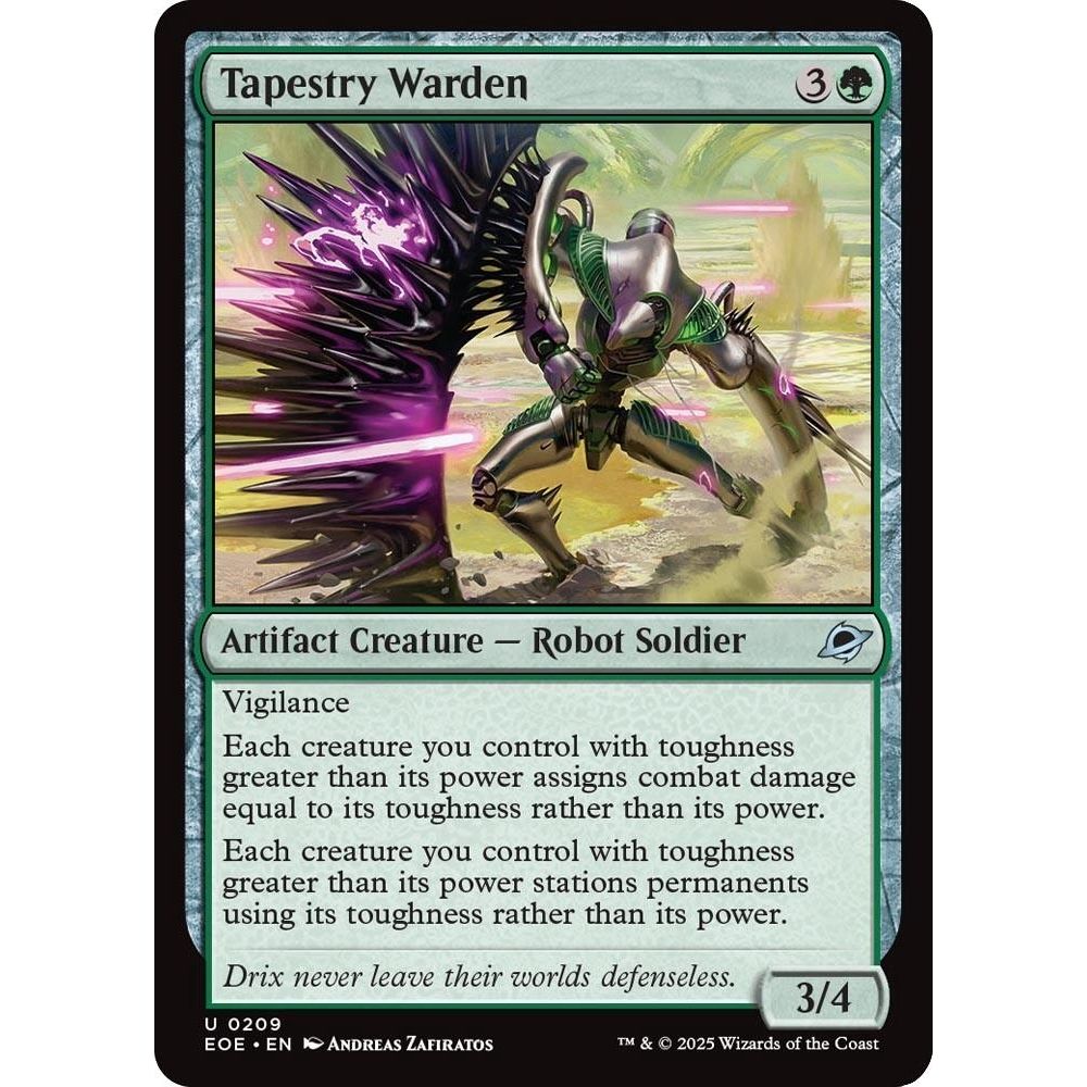 Image for Tapestry Warden (209) (EOE) - Magic: The Gathering