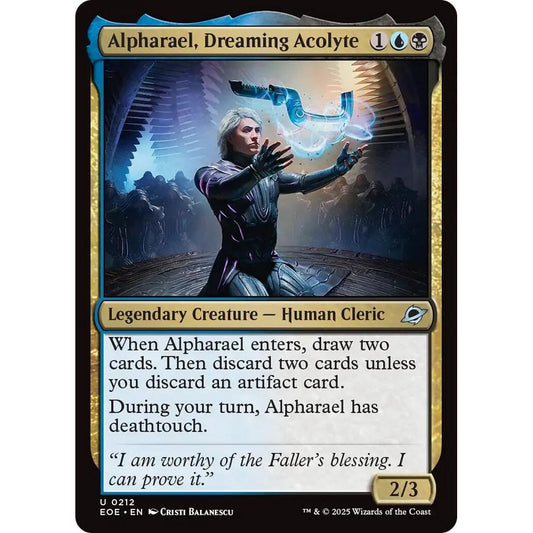 Image for Alpharael, Dreaming Acolyte (212) (EOE) - Magic: The Gathering