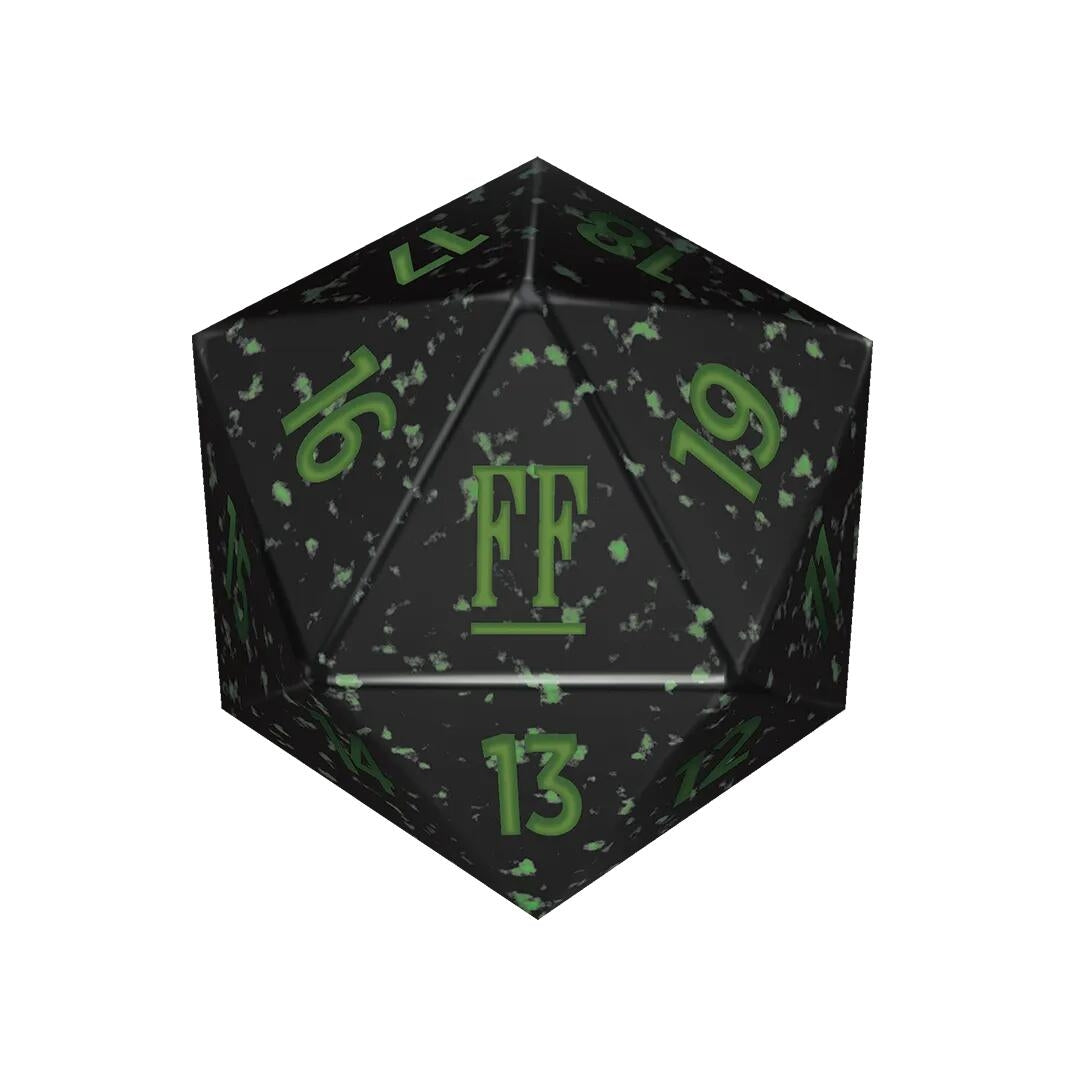 Image for FINAL FANTASY Prerelease Spindown Life Counter (Green) - Life Counters