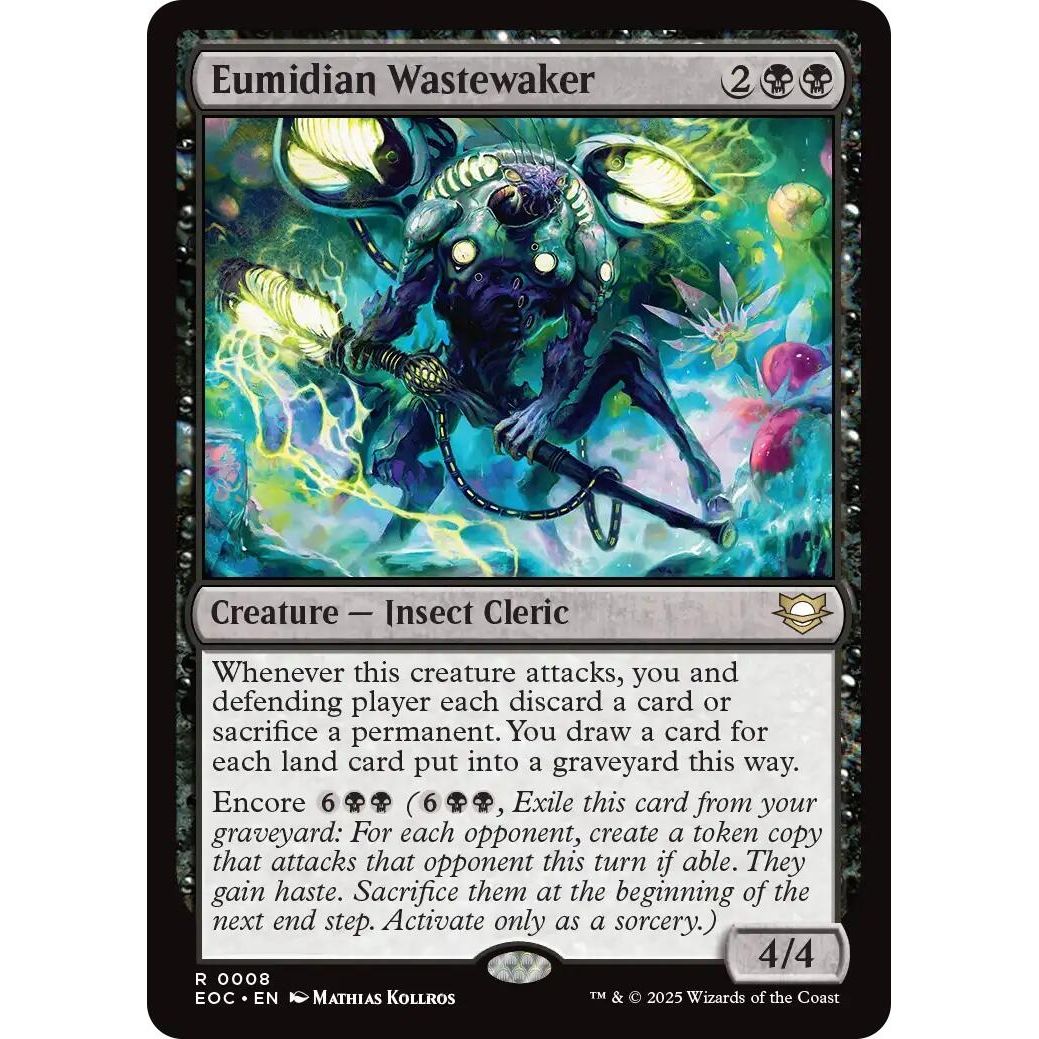 Image for Eumidian Wastewaker (8) (EOC) - Magic: The Gathering