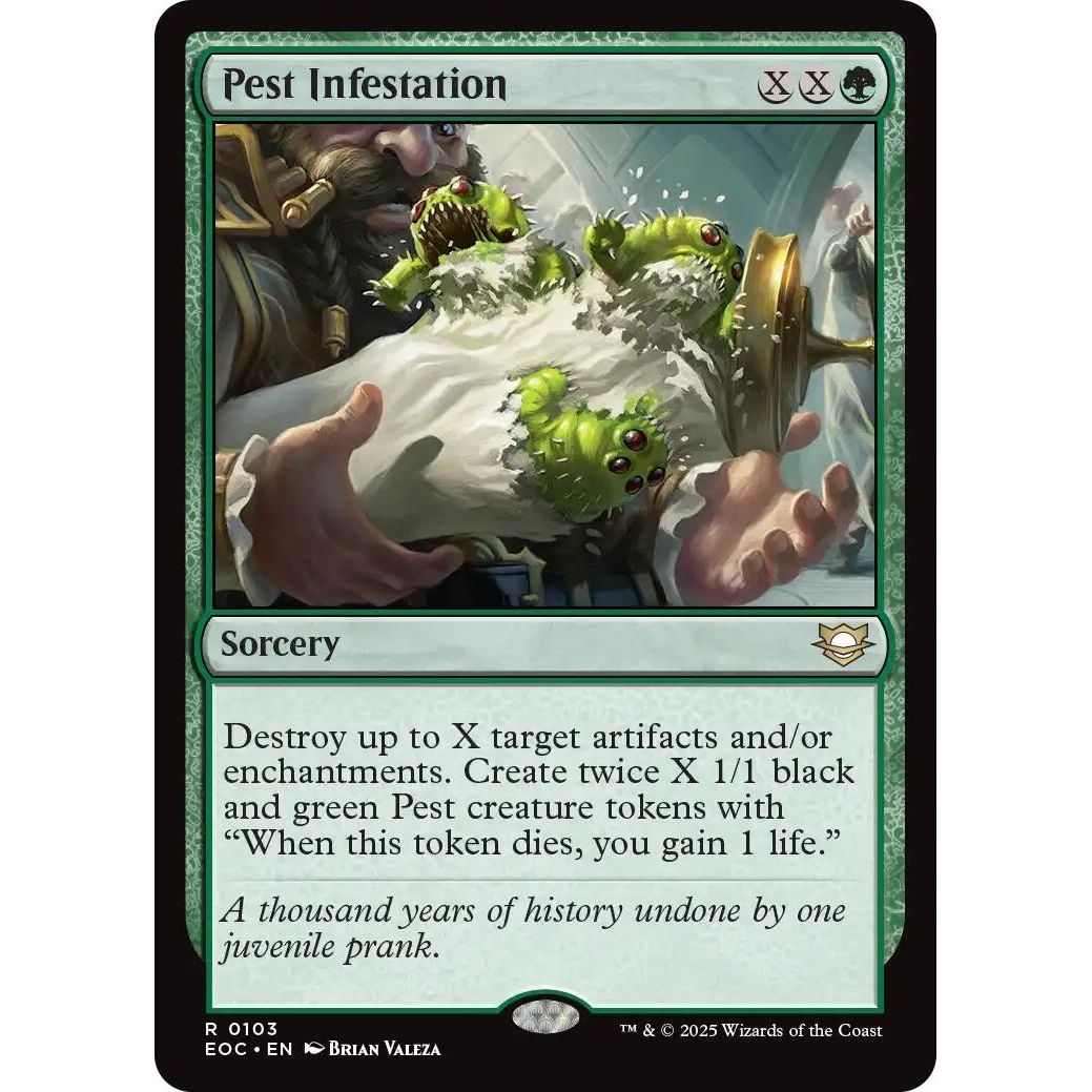 Image for Pest Infestation (103) (EOC) - Magic: The Gathering