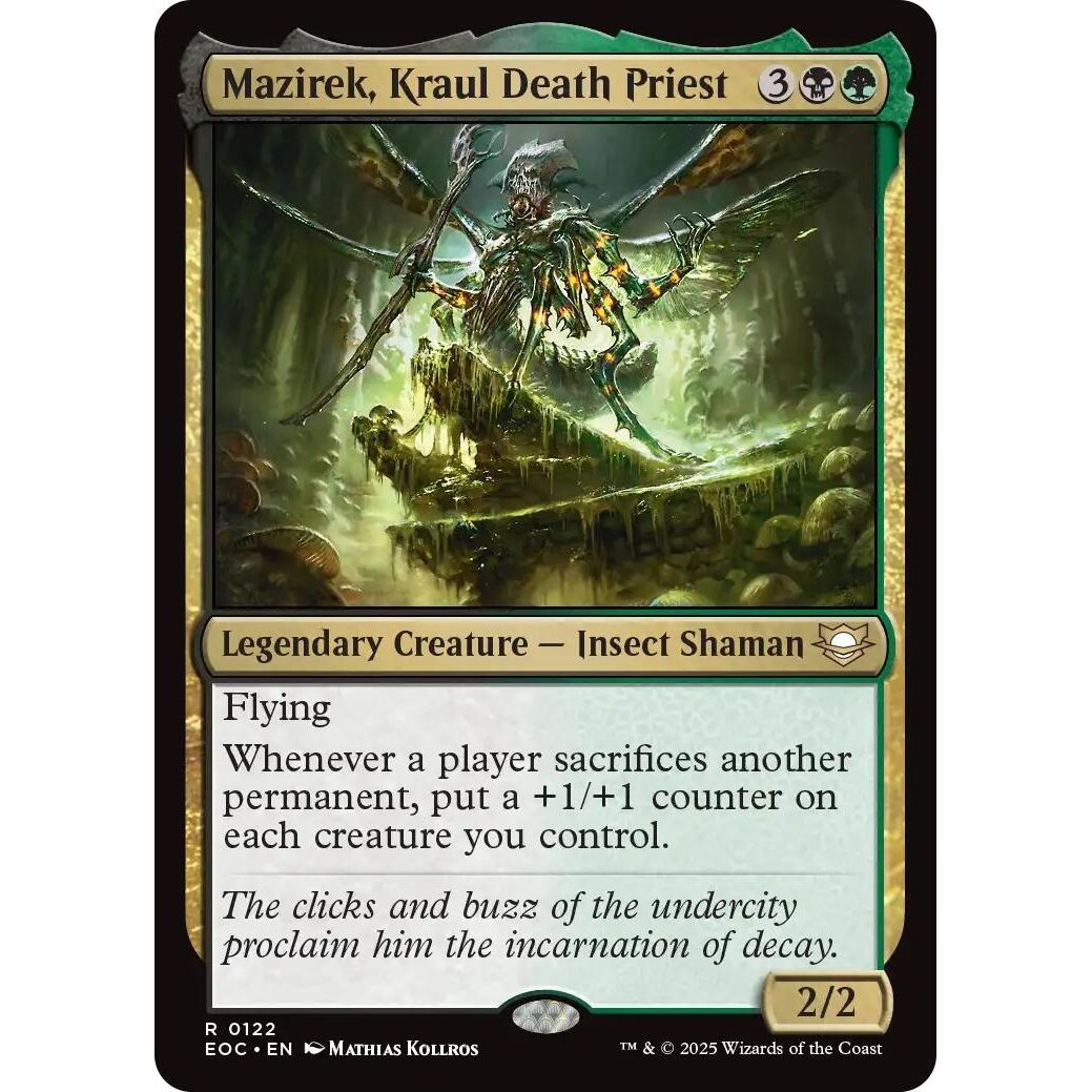 Image for Mazirek, Kraul Death Priest (122) (EOC) - Magic: The Gathering