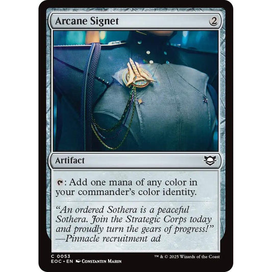 Image for Arcane Signet (53) (EOC) - Magic: The Gathering