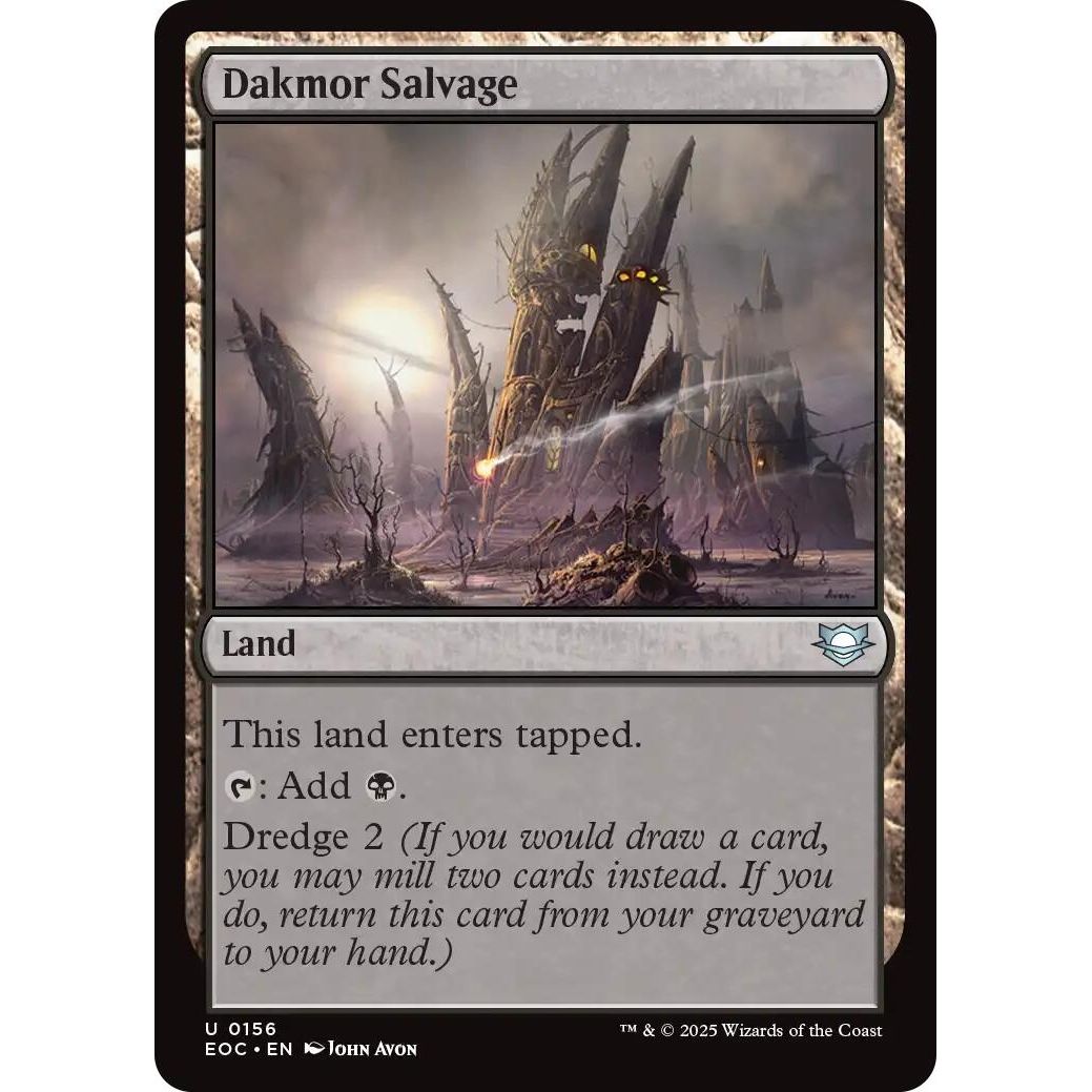Image for Dakmor Salvage (156) (EOC) - Magic: The Gathering