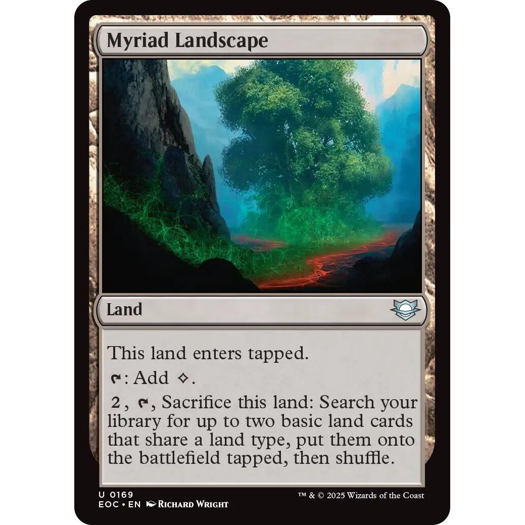Image for Myriad Landscape (169) (EOC) - Magic: The Gathering