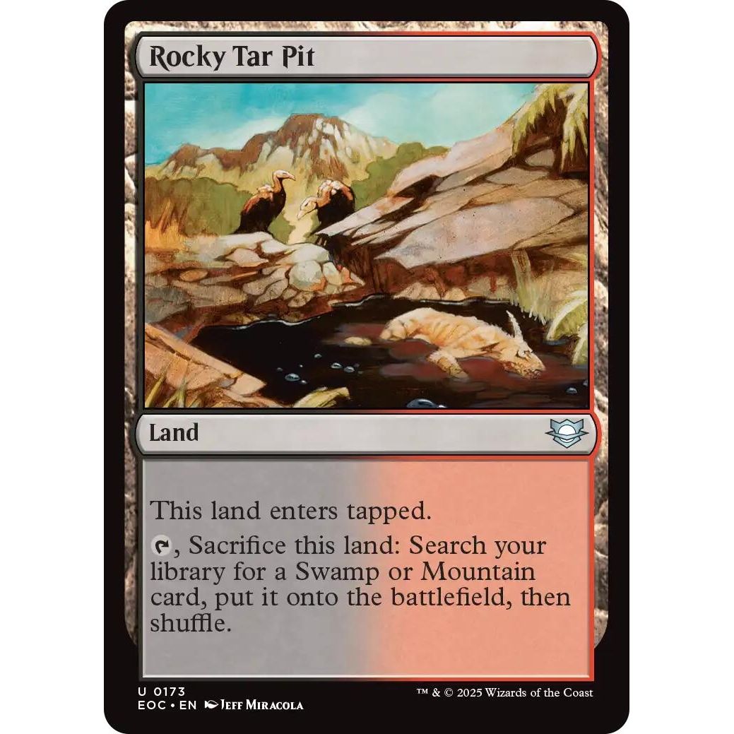 Image for Rocky Tar Pit (173) (EOC) - Magic: The Gathering