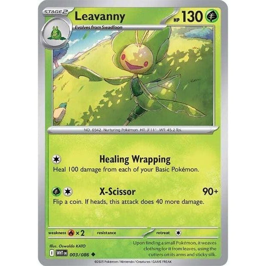 Image for Leavanny (003/086) (WHT) - Pokemon