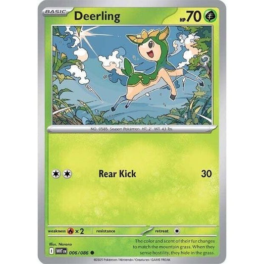 Image for Deerling (006/086) (WHT) - Pokemon