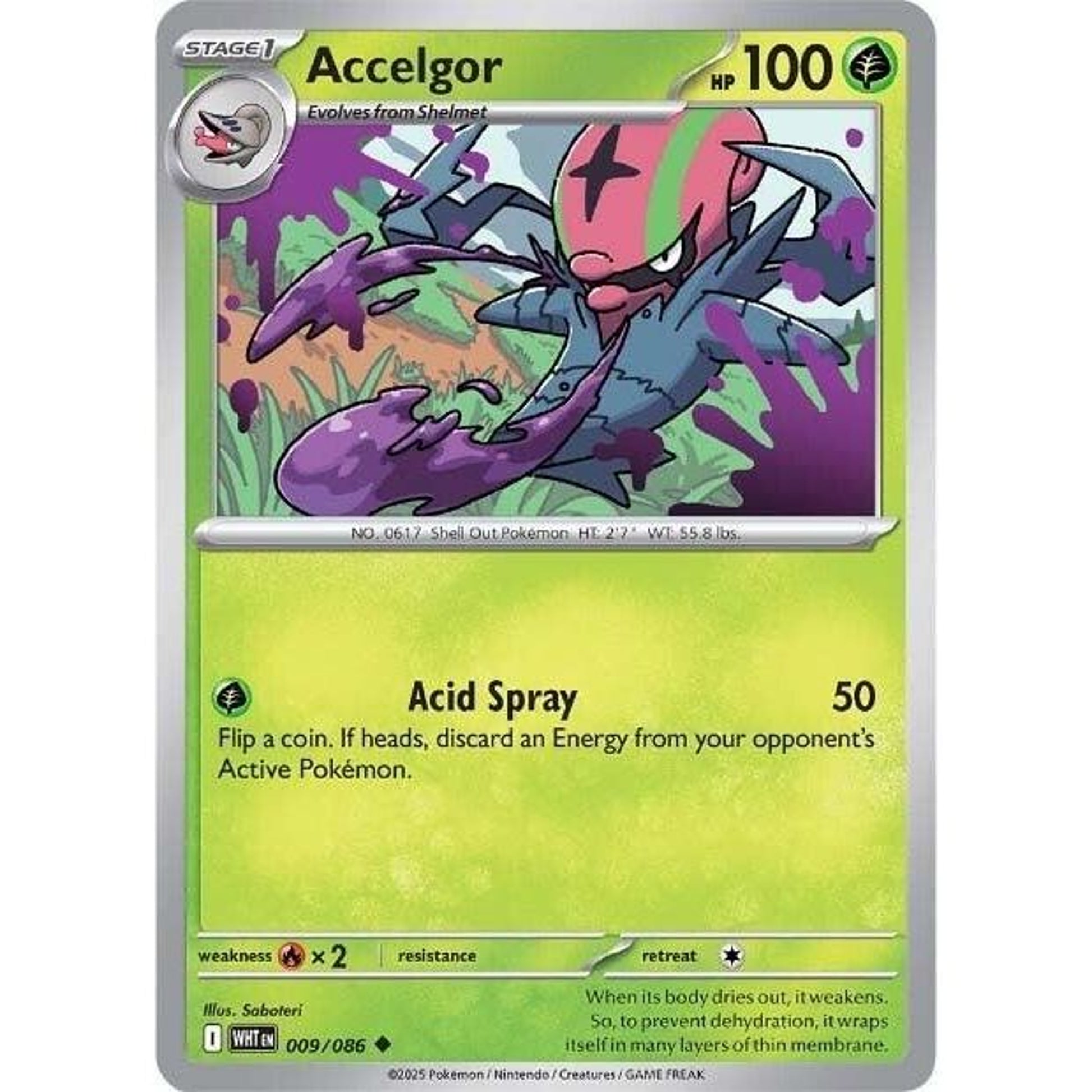 Image for Accelgor (009/086) (WHT) - Pokemon