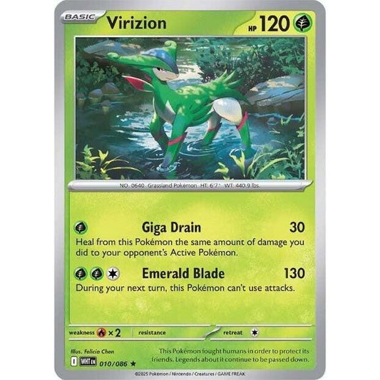 Image for Virizion (010/086) (WHT) - Pokemon