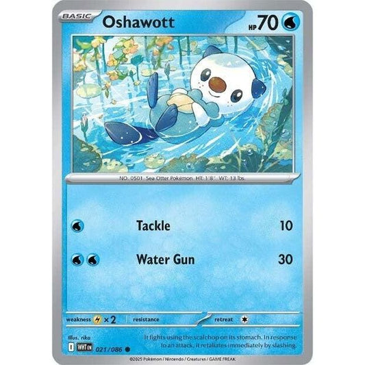 Image for Oshawott (021/086) (WHT) - Pokemon