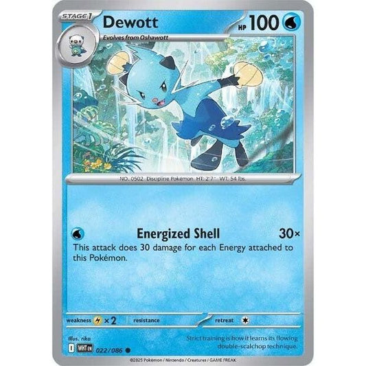 Image for Dewott (022/086) (WHT) - Pokemon