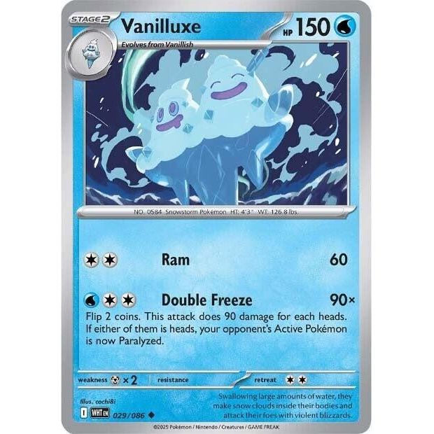 Image for Vanilluxe (026/086) - Pokemon