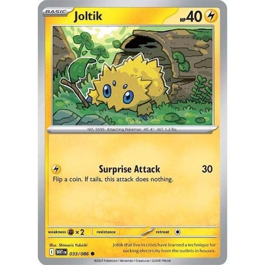 Image for Joltik (033/086) (WHT) - Pokemon