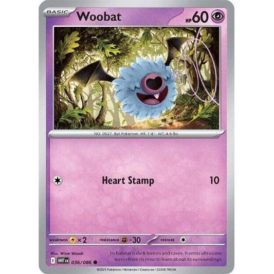 Image for Woobat (033/086) - Pokemon