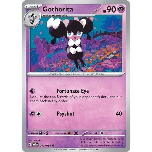 Image for Gothorita (042/086) (WHT) - Pokemon