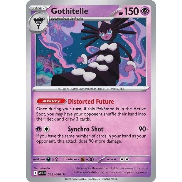 Image for Gothitelle (043/086) (WHT) - Pokemon