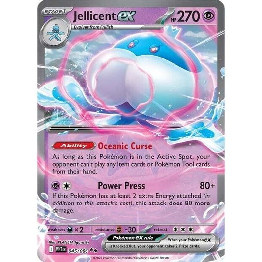 Image for Jellicent ex (045/086) (WHT) - Pokemon