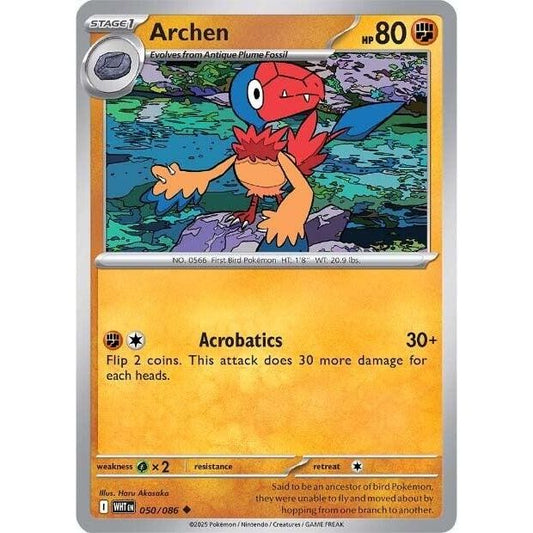 Image for Archen (050/086) (WHT) - Pokemon