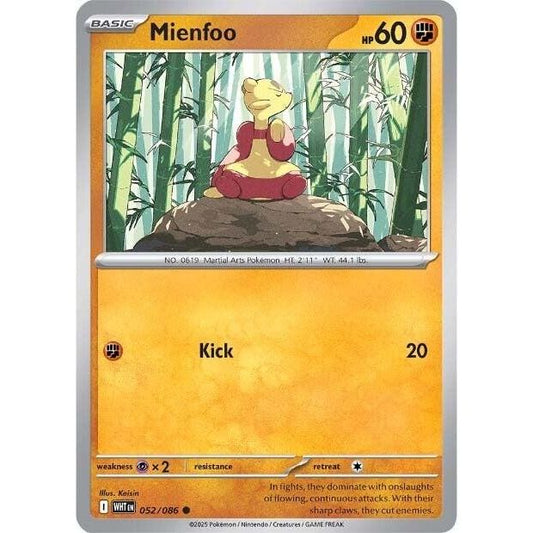 Image for Mienfoo (052/086) (WHT) - Pokemon