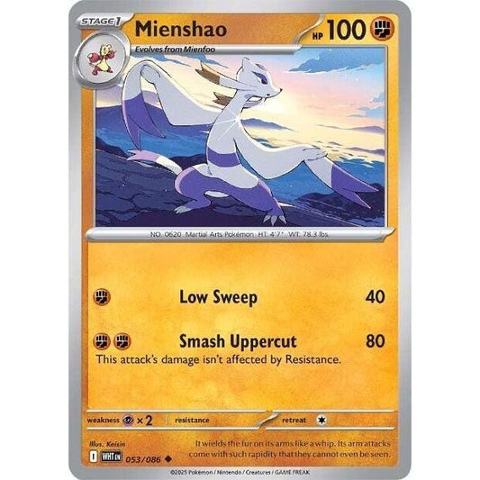 Image for Mienshao (053/086) (WHT) - Pokemon