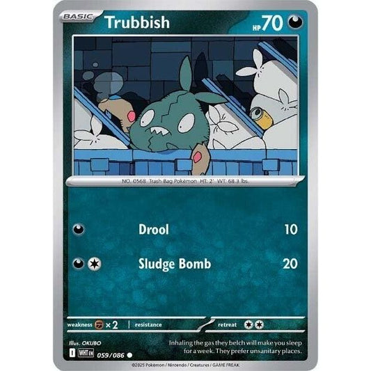 Image for Trubbish (059/086) (WHT) - Pokemon