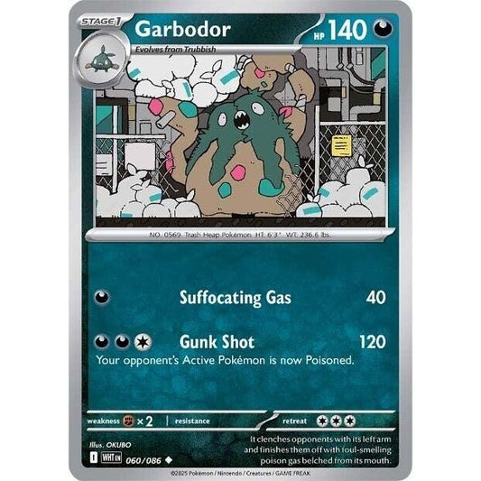 Image for Garbodor (060/086) (WHT) - Pokemon