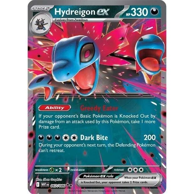 Image for Hydreigon ex (067/086) (WHT) - Pokemon