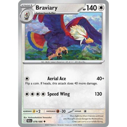 Image for Braviary (078/086) (BLK) - Pokemon