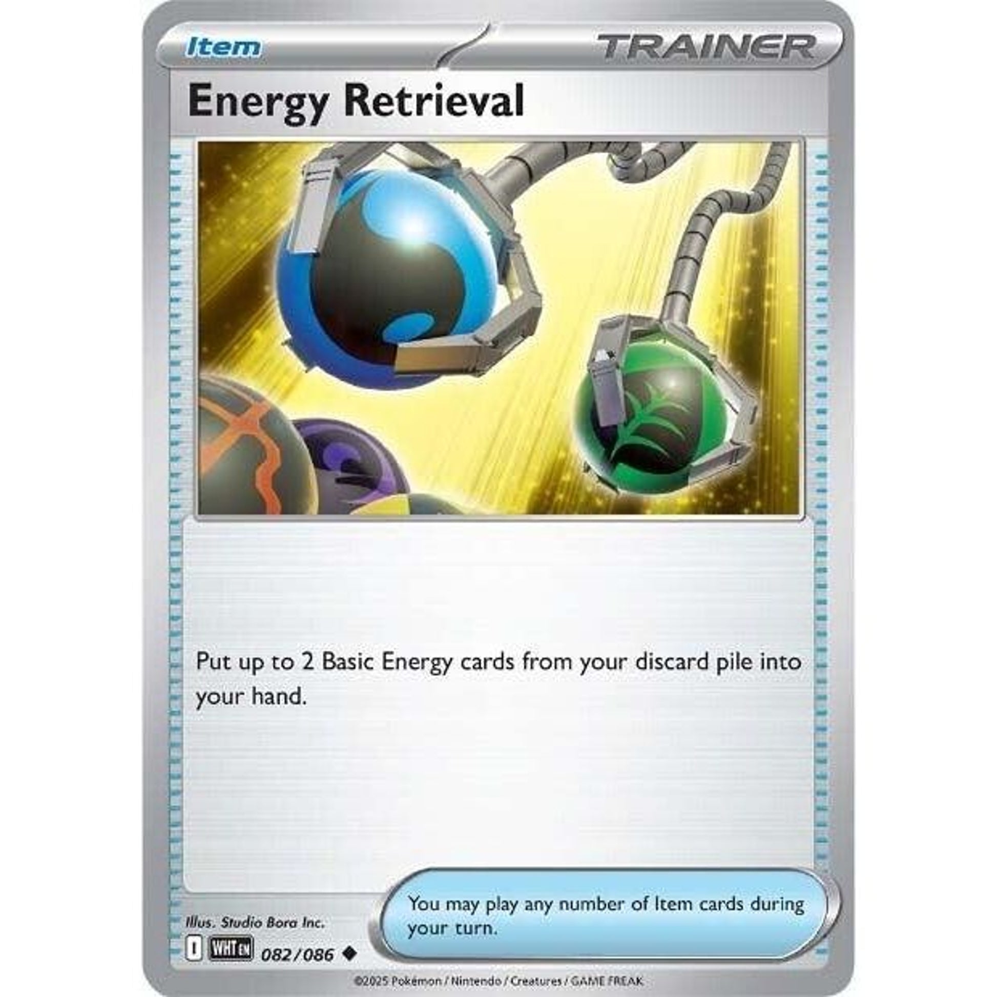 Image for Energy Retrieval (082/086) (WHT) - Pokemon