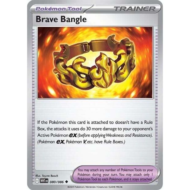 Image for Brave Bangle (080/086) (WHT) - Pokemon