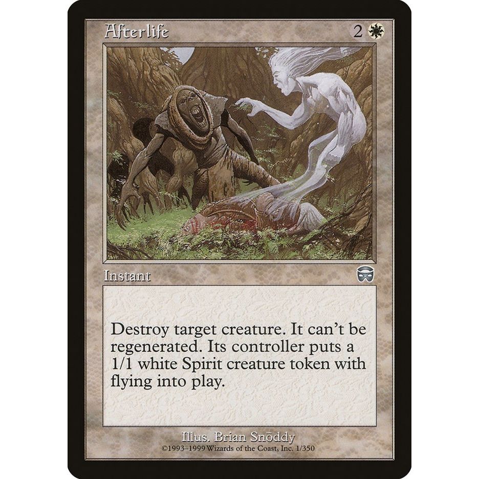 Image for Afterlife (1) (MMQ) - Magic: The Gathering