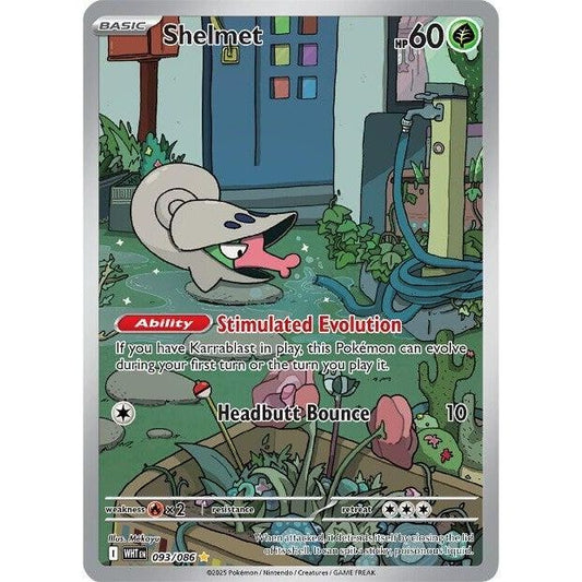 Image for Shelmet (093/086) (WHT) - Pokemon