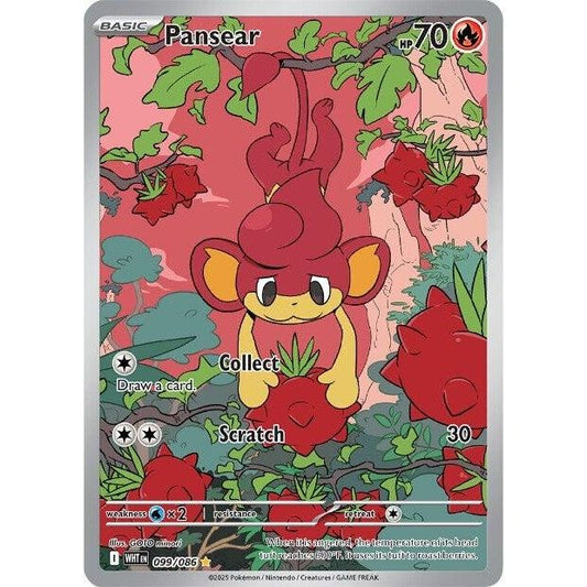 Image for Pansear (099/086) (WHT) - Pokemon