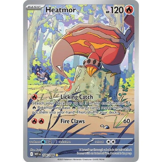 Image for Heatmor (104/086) (WHT) - Pokemon